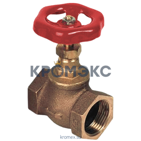 Клапан запорный бронза R2148 Ду 15 Ру20 ВР прямой Tecofi R2148-0015 Клапан запорный бронза R2148 Ду 15 Ру20 ВР прямой Tecofi R2148-0015