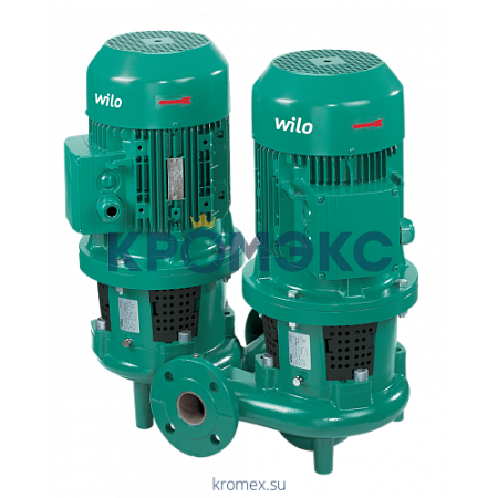 Насос ин-лайн с сухим ротором DL 65/170-11/2 PN16 сдвоенный 3х400В/50 Гц Wilo 2121043 Насос ин-лайн с сухим ротором DL 65/170-11/2 PN16 сдвоенный 3х400В/50 Гц Wilo 2121043