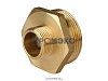 Ниппель латунь переходной Ду 25х15 (1"х1/2") НР Цветлит ZW50059