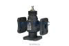 Трехходовой регулирующий клапан VF-3R DN 50 PN 16, Kvs 40 м³/ч, ф/ф, корпус-чугун, Ридан 065Z3360R2