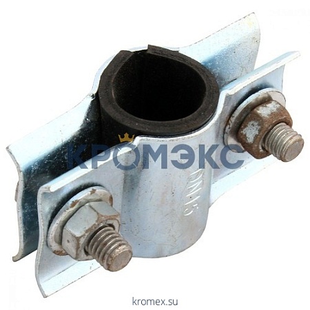 Хомут ремонтный двухсторонний сталь оц Ду 150 L=140мм Хомут ремонтный двухсторонний сталь оц Ду 150 L=140мм