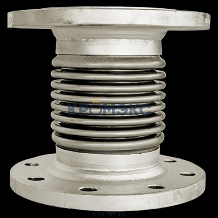 Компенсатор сильфонный осевой б/кожуха сталь нерж DI6240 Ду 125 Ру16 фл (фл сталь) L=130мм Tecofi DI6240-MVT300125 Компенсатор сильфонный осевой б/кожуха сталь нерж DI6240 Ду 125 Ру16 фл (фл сталь) L=130мм Tecofi DI6240-MVT300125