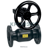 Кран шаровой сталь Ballomax КШТ 61.103 Ду 125 Ру16 фл ISO-фл и рукоятка BROEN КШТ 61.103.125.А.16