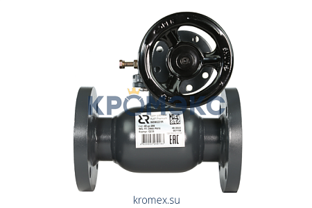 Шаровой кран RJIP Premium FF WG DN 150 PN 25 Т= 180 °С, ф/ф, стандартный проход, с редуктором, Ридан 065N0351GR Шаровой кран RJIP Premium FF WG DN 150 PN 25 Т= 180 °С, ф/ф, стандартный проход, с редуктором, Ридан 065N0351GR