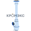 Сифон для умывальника бутылочный Ани 1 1/4&quot;x40 выпуск с нержавеющей решёткой D=65мм АНИ Пласт C1000
