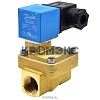 Клапан эл/магн латунь НЗ EV220W Ду50 Ру16 G2'' ВР серия 10-50 с катушкой AS024DS 24В DC 80С Danfoss 042U426902