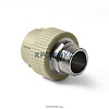 Муфта PP-R комбинированная под ключ серая НР Дн 40х1 1/4" RTP (РосТурПласт) 15909