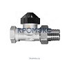 Клапан терморегулирующий TR-N DN 15 PN 10, Т=120 °С, прямой, никелированный, с внутренней резьбой, Ридан 013G7014R