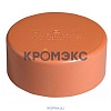 Крышка НПВХ коричневая Дн 250 б/нап на гладкий конец трубы KGK Ostendorf 224630