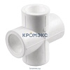Крестовина PP-R белая внутренняя пайка Дн 25 RTP (РосТурПласт) 10592