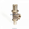 Тройник для PE-X бронза RAUTITAN RX Дн 25х3/4"х25 ВР Rehau 12582061002