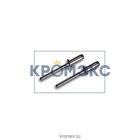 Заклепка вытяжная из нерж. стали RMG 3,2x14 Заклепка вытяжная из нерж. стали RMG 3,2x14