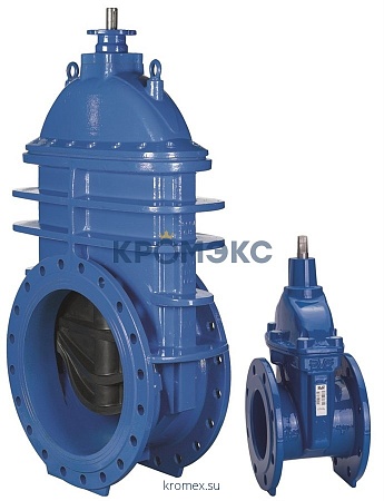 Задвижка AVK клиновая, фланцевая, короткая серия 06/80 DN100 PN10/16 Задвижка AVK клиновая, фланцевая, короткая серия 06/80 DN100 PN10/16