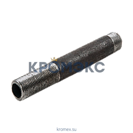 Сгон сталь удлиненный Ду 32 L=300мм б/комплекта из труб по ГОСТ 3262-75 КАЗ Сгон сталь удлиненный Ду 32 L=300мм б/комплекта из труб по ГОСТ 3262-75 КАЗ