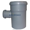Тройник НПВХ с раструбом серый Дн 110х50х87гр б/нап в/к Агригазполимер