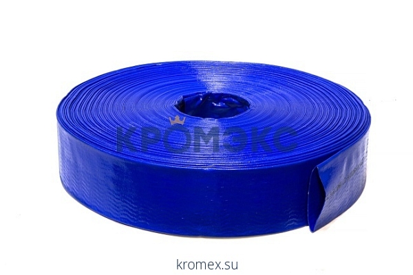 Рукав плоскосворачиваемый PVC Ф 75 мм Рукав плоскосворачиваемый PVC Ф 75 мм