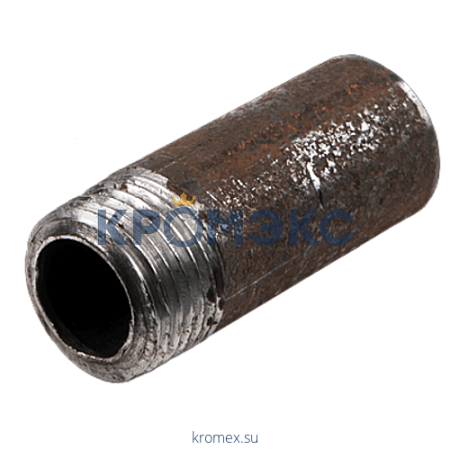 Резьба сталь удлиненная Ду 15 L=50мм Китай Резьба сталь удлиненная Ду 15 L=50мм Китай