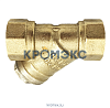 Фильтр сетчатый Y-образный латунь Ду 25 Ру20 G1" ВР ФС со сливной пробкой
