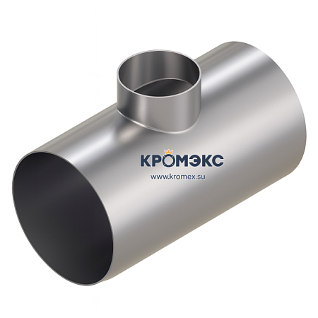 Тройник стальной 820x9-720х9-1,6 122 ОСТ 34 10.764-97 переходный сварной Тройник стальной 820x9-720х9-1,6 122 ОСТ 34 10.764-97 переходный сварной