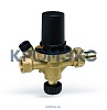 Клапан подпиточный мембранный латунь ALIMAT ALMD Ду 15 Ру10 G1/2" ВР/штуцер Рн=0,3 - 4бар с манометром Watts 10004889