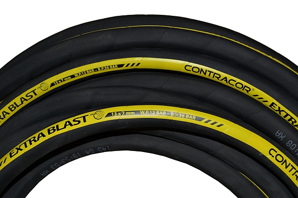 Рукав абразивоструйный 13х27мм Contracor Extra Blast-13 (1/2", 12 атм) (бухта 20 м) Рукав абразивоструйный 13х27мм Contracor Extra Blast-13 (1/2", 12 атм) (бухта 20 м)