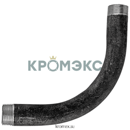 Отвод сталь шовный 90гр Дн 21,3х2,8 (Ду 15) резьба из труб по ГОСТ 3262-75 КАЗ Отвод сталь шовный 90гр Дн 21,3х2,8 (Ду 15) резьба из труб по ГОСТ 3262-75 КАЗ