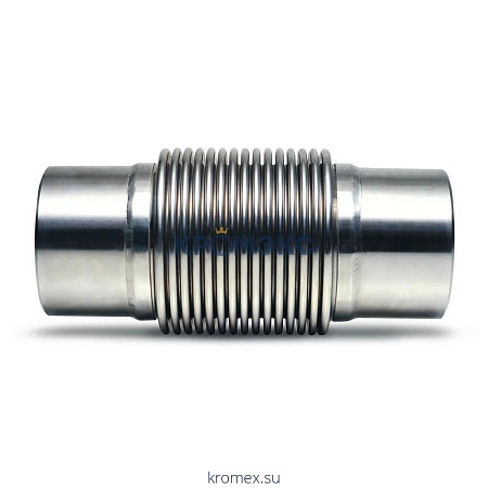 Компенсатор сильфонный осевой б/кожуха с гильзой сталь нерж HYDRA Ду 80 Ру16 под приварку патрубки сталь L=324мм Danfoss 193B4041 сжатие/растяжение 32/32 Компенсатор сильфонный осевой б/кожуха с гильзой сталь нерж HYDRA Ду 80 Ру16 под приварку патрубки сталь L=324мм Danfoss 193B4041 сжатие/растяжение 32/32