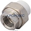 Муфта PP-R комбинированная разъемная белая ВР Дн 32х3/4" VALFEX 10155220 Муфта PP-R комбинированная разъемная белая ВР Дн 32х3/4" VALFEX 10155220