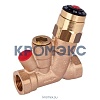 Клапан термостатический балансировочный ручной бронза AHT Ду 15 Ру10 ВР Kvs=1.5м3/ч Danfoss 003Z1525
