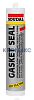 Герметик силиконовый высокотемпературный GASKET SEAL картридж 310мл красный Soudal 104240