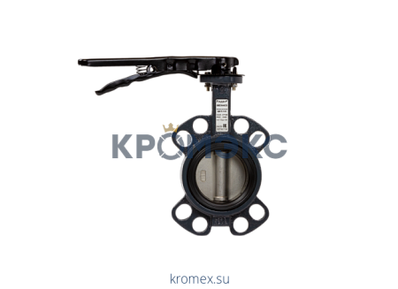 Затвор дисковой с рукояткой ЗДМ DN 100 PN 16, Т= - 15°C до 120 °С, межфл, EPDM, корпус-чугун, диск-чугун, Ридан 082X4404R Затвор дисковой с рукояткой ЗДМ DN 100 PN 16, Т= - 15°C до 120 °С, межфл, EPDM, корпус-чугун, диск-чугун, Ридан 082X4404R