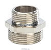 Ниппель латунь никель переходной Ду 40х20 (1 1/2"х3/4") НР AQUALINK 02362