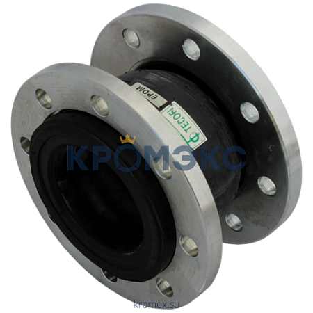 Компенсатор резиновый антивибрационный EPDM DI724016N Ду 200 Ру16 фл L=205мм Tecofi DI724016N-0200 сжатие/растяжение 20/12 Компенсатор резиновый антивибрационный EPDM DI724016N Ду 200 Ру16 фл L=205мм Tecofi DI724016N-0200 сжатие/растяжение 20/12