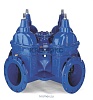 Крестовина AVK фланцевая с 4-мя встроенными задвижками COMBE-CROSS cерия 18/70 DN300 PN16