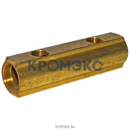 Коллектор латунь R551 1 1/2" ВР/ВР на 5 вых 1" ВР Giacomini R551Y185 Коллектор латунь R551 1 1/2" ВР/ВР на 5 вых 1" ВР Giacomini R551Y185