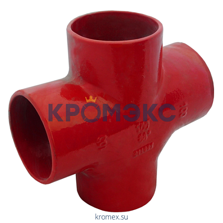 Крестовина чугун SML Ду 100х80х80х88гр 2-х плоскостная б/растр FP PREIS 25901 Крестовина чугун SML Ду 100х80х80х88гр 2-х плоскостная б/растр FP PREIS 25901