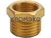 Футорка латунь Ду 20х15 (3/4"х1/2") НР/ВР Цветлит ZW50114