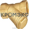 Фильтр сетчатый Y-образный латунь Ду 25 Ру16 Тмакс=100 oC G1/2" ВР F1142 Tecofi F1142-0025
