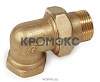 Соединитель латунь американка Ду 20 (3/4") угловой ВР/НР Цветлит ZW50073