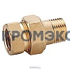 Соединитель латунь американка Ду 15 (1/2") прямой ВР/НР R18 Giacomini R18Y003