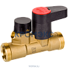 Клапан запорный ручной латунь MSV-S Ду 20 Ру20 ВР Kvs=5.9м3/ч б/ниппелей Danfoss 003Z4112
