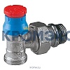 Клапан термостатический R411TG Ду 15 Ру10 1/2"x18 угловой НР клипс clip-clap штуцер с герметичной прокладкой Giacomini R411X034