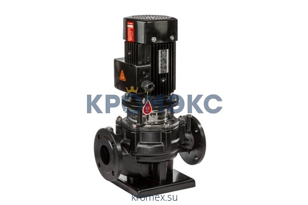 Насос одноступенчатый инлайн RV 65-480/2, 3х380 В, 50 Гц, 11 кВт, вход/выход DN 65 PN 16, корпус-чугун, колесо-чугун, Ридан 015P2025 Насос одноступенчатый инлайн RV 65-480/2, 3х380 В, 50 Гц, 11 кВт, вход/выход DN 65 PN 16, корпус-чугун, колесо-чугун, Ридан 015P2025