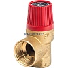Клапан предохранительный пружинный угловой латунь SVH Ду32х40 Ру10 ВР/ВР G1 1/4"хG1 1/2" Рср=3бар Watts 10004775