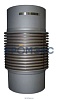 Компенсатор сильфонный осевой многослойный КСО Ду 200 Ру16 под приварку патрубки сталь L=560мм Hortum 0030200-160/560