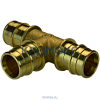 Тройник для PE-X латунь Дн 32 РОС