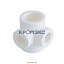 Крестовина PP-R 2-плоскостная белая внутренняя пайка Дн 32х20 VALFEX 10118232/ Крестовина PP-R 2-плоскостная белая внутренняя пайка Дн 32х20 VALFEX 10118232/