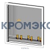 Шкаф с арматурой GE551-2 450х720х208 Giacomini GE551Y083