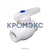Кран PP-R шаровой белый внутренняя пайка Дн 50 Стандарт RTP (РосТурПласт) 17266