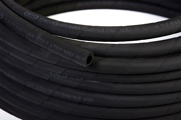 Рукав с нит.усил. 12х20 мм (16 атм) ГОСТ 10362-2017 Рукав с нит.усил. 12х20 мм (16 атм) ГОСТ 10362-2017